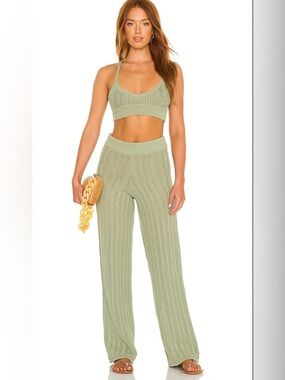 TULAROSA Knit Set sage green